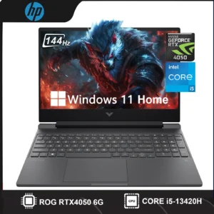 HP Newest Victus 15 RTX 4050 Gaming Laptop,Intel i5-13420H, 15.6'' FHD 144HZ Display, Up to 64G RAM,2TB SSD, Win 11 Pro,