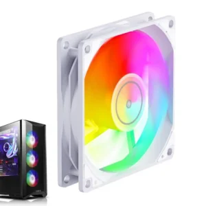 Computer Cooling Fan RGB 9-Leaves Design
 Computer Case Fan