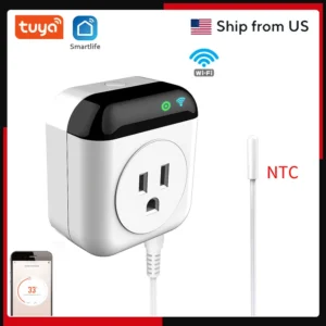Temperature Controller WIFI Outlet for Heating Cooling Appliances