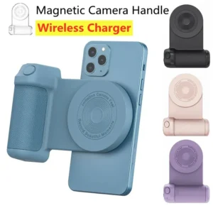 Wireless Magnetic Charger Camera Handle Photo Bracket